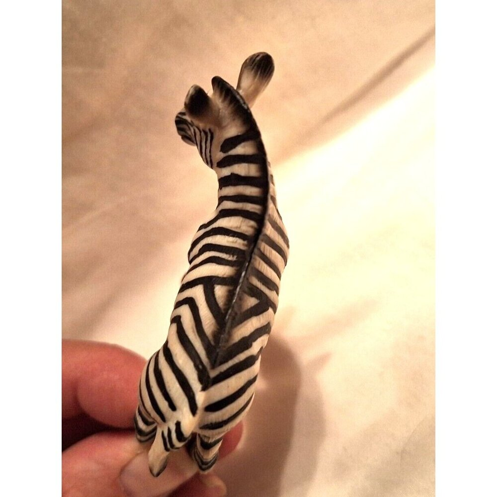 Schleich 3" Zebra Foal 1998 Baby Figure Zoo Wildlife Vintage 90s - Picture 6 of 8